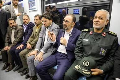  عملیات «تست‌گرم» بخش اول خط سوم قطار شهری مشهد
