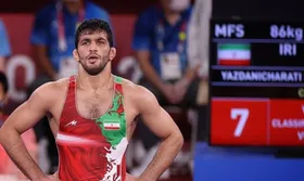 نخستین مدال طلا برای حسن یزدانی در سال ۲۰۲۲+ ویدئو