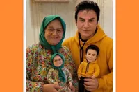 واکنش هنرمندان به درگذشت مادر داریوش فرضیایی معروف به عموپورنگ + تصاویر