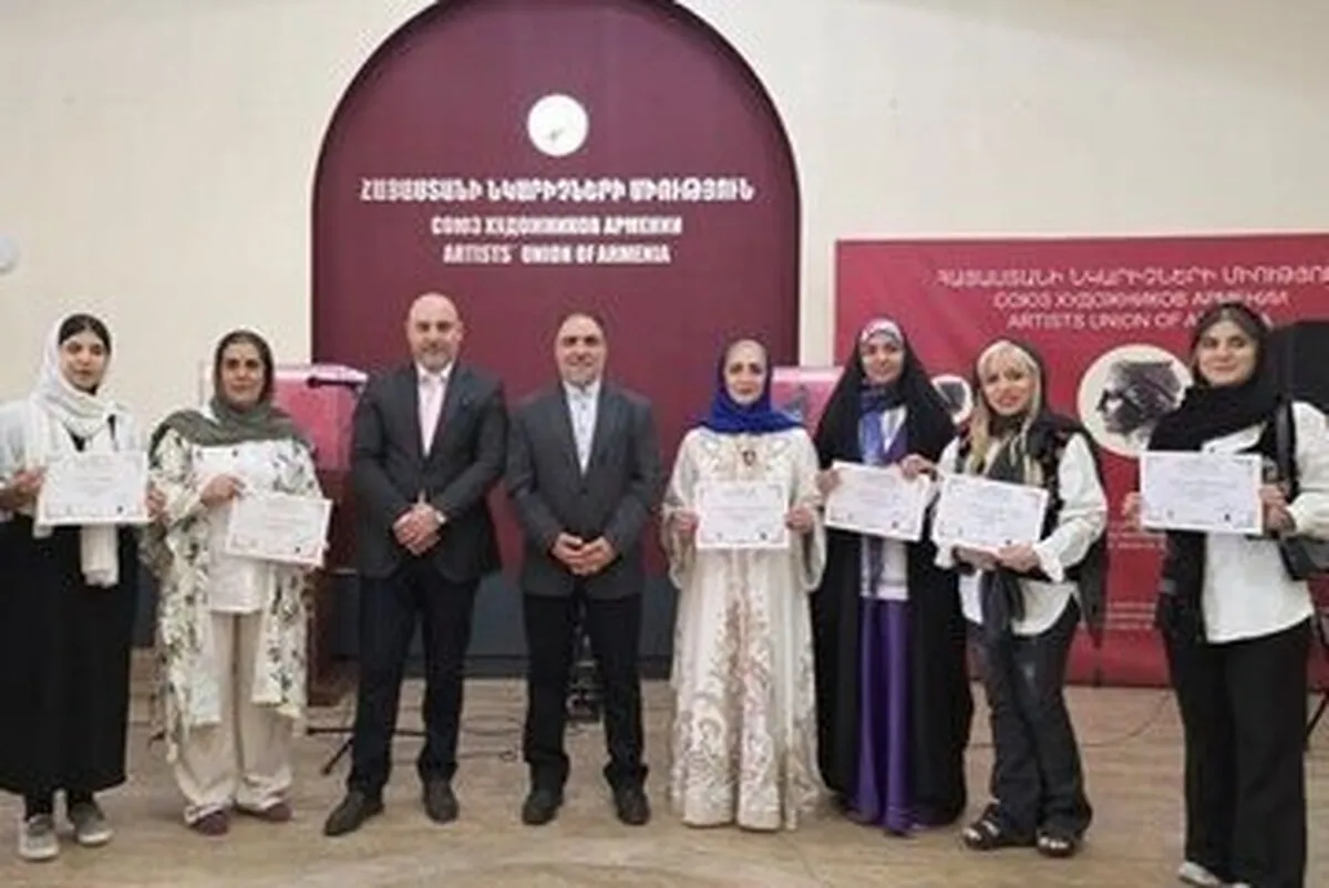 نمایش آثار هنرمندان ایرانی در ارمنستان