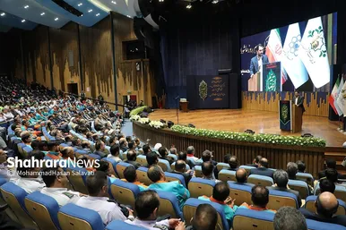 آیین تقدیر از خدمتگزاران اربعین حسینی و دهه آخر صفر شهرداری مشهد