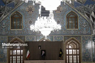 گزارش تصویری | تحویل سال نو با حضور پرشور مردم در حرم مطهر رضوی