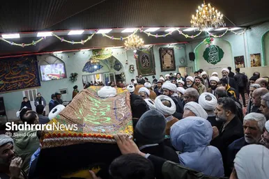 گزارش تصویری | آیین تشییع پیکر آیت‌الله «محمدهادی عبدخدایی»