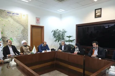 دیدار نوروزی شهردار و معاونان با رئیس و اعضای شورای اسلامی شهر مشهد مقدس