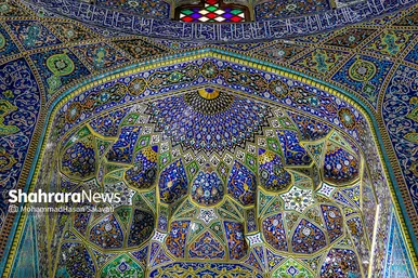 شکوه معماری ایرانی، اسلامی در رواق‌های الله وردی خان و دارالضیافه، حرم مطهر رضوی