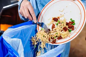 غذا خوردنی است نه دور ریختنی!