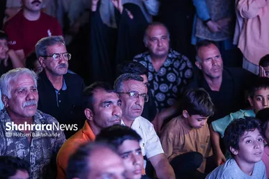 گزارش تصویری | تماشای مسابقه فینال کشتی احمد جوان در مشهد