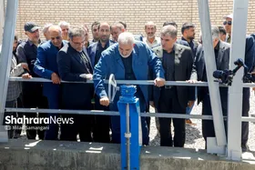 گزارش تصویری | افتتاح چندین پروژه صنعت آب و برق خراسان رضوی با حضور وزیر نیرو