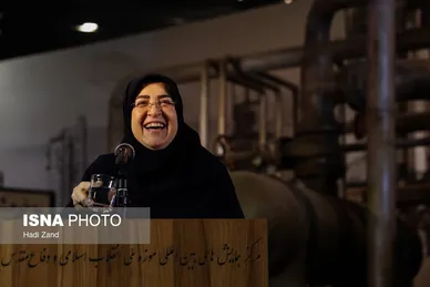 گزارش تصویری | نشست خبری سخنگوی دولت در باغ موزه دفاع مقدس