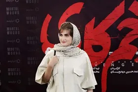 الناز ملک در پشت صحنه فیلم جدید منوچهر هادی + عکس