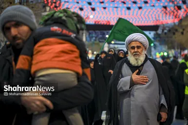 گزارش تصویری | دسته عزای علوی در مشهد