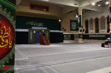 آخرین شب عزاداری فاطمیه ۱۴۴۳ در حسینیه امام خمینی