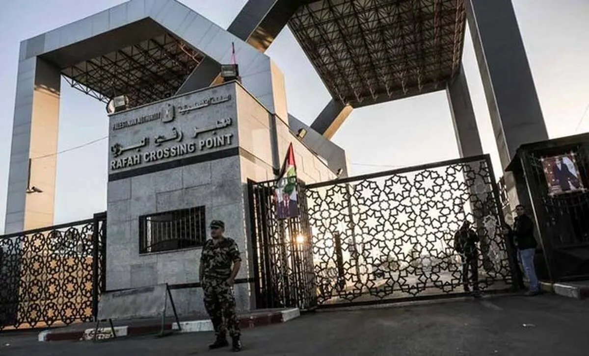 برداشته‌شدن موانع سیمانی از مقابل گذرگاه رفح