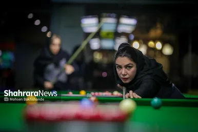 گزارش تصویری | مسابقات رنکینگ اسنوکر کشوری دختران در مشهد