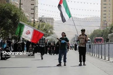 گزارش تصویری | آیین باشکوه جاماندگان اربعین در مشهد