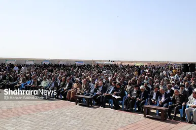 افتتاح فرودگاه گناباد با حضور رئیس مجلس و وزیر راه