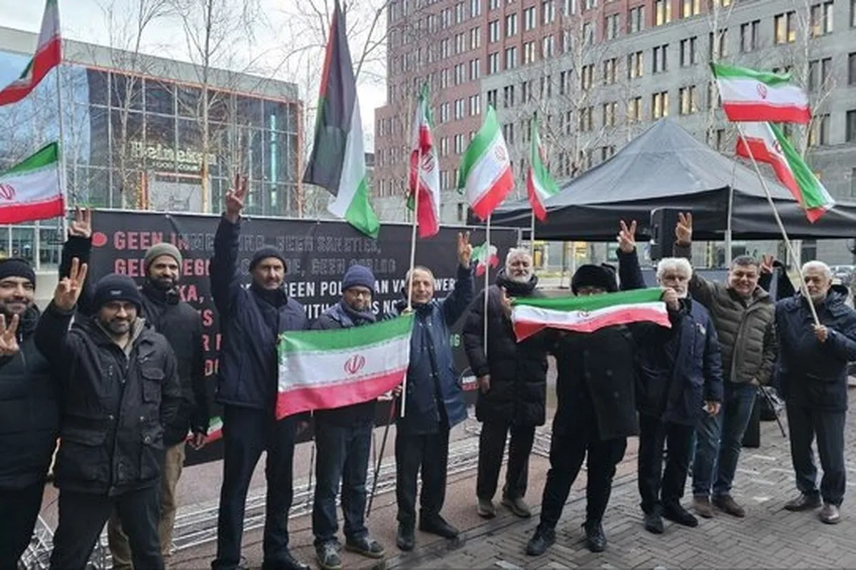محکومیت مداخله خارجی در امور داخلی ایران از سوی ایرانیان مقیم هلند