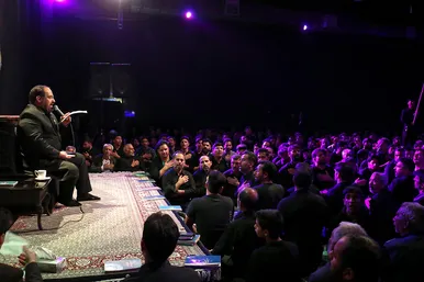 مراسم احیاء شب ۲۱ ماه رمضان و وداع با پیکر شهید گمنام در شهرک شهید رجایی