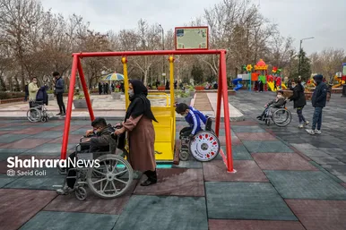 بهره برداری و رونمایی از فضای تفریحی ورزشی و ناوگان اتوبوسرانی ویژه افراد دارای معلولیت