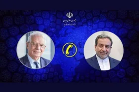 گفت&zwnj;وگوی عراقچی و بورل درباره رفع تحریم&zwnj;ها و آتش&zwnj;بس در غزه