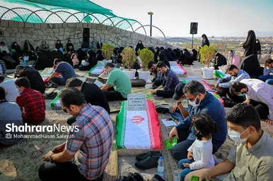 برگزاری مراسم پر فیض دعای عرفه در مشهد
