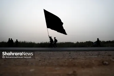گزارش تصویری | زائران پیاده کربلا در طریق العلما
