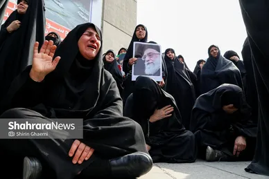 گزارش تصویری | عزاداری شهادت رهبر معظم انقلاب اسلامی در میدان شهدا مشهد