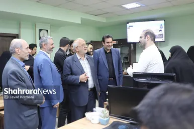 بازدید جمعی از مسئولین شهری مشهدمقدس از موسسه فرهنگی شهرآرا (۲) (۱۶ مرداد ۱۴۰۳)