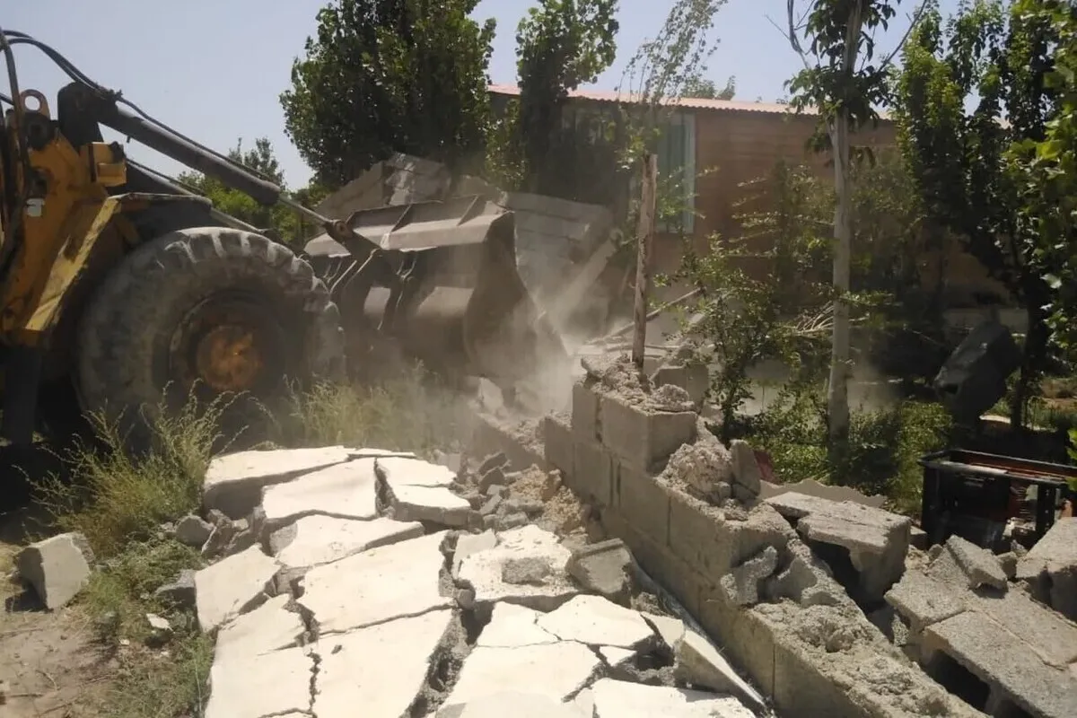 آزادسازی ۴ هکتار از اراضی کشاورزی در مشهد (۱۳ اردیبهشت ۱۴٠۴)