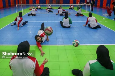 گزارش تصویری | اردوی تیم ملی والیبال نشسته بانوان ایران