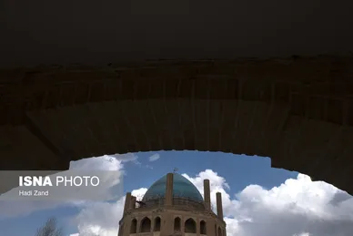 عکس‌هایی از گنبد سلطانیه ساخته دست مغولان