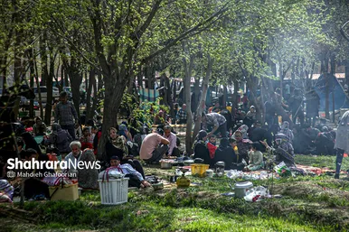 روز طبیعت در کمپ غدیر مشهد