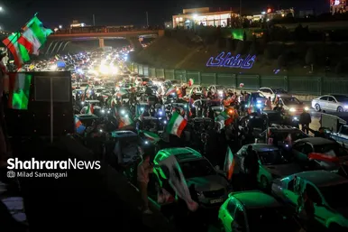 مراسم رونمایی از بزرگترین المان هنری شهری مشهد با عنوان «وطن»