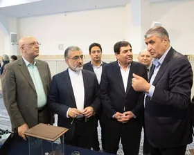 مقامات کشوری و لشکری از نمایشگاه دستاورد&zwnj;های صنعت هسته&zwnj;ای کشور بازدید کردند