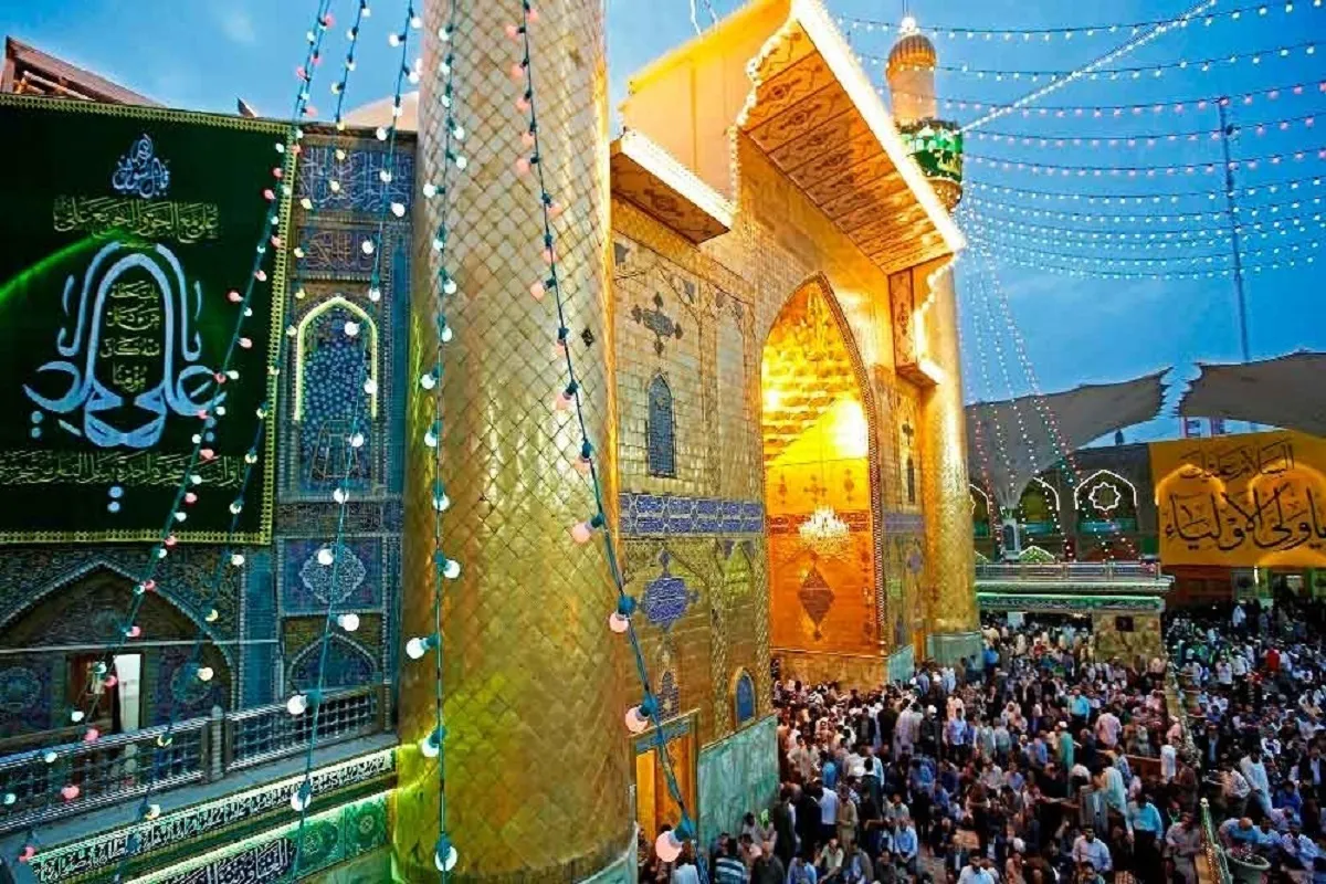 نجف در آستانه میلاد امام علی(ع) آماده میزبانی از میلیون‌ها زائر + فیلم