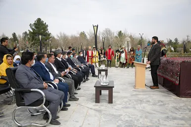 آیین رونمایی از یادمان «گذرسیاوش از آتش»