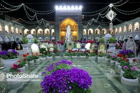 ویدئو | آماده&zwnj;سازی هفت&zwnj;سین در صحن پیامبر اعظم (ص) حرم مطهر رضوی