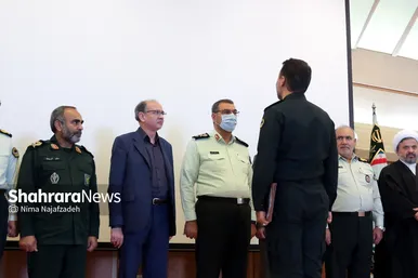 مراسم تودیع ومعارفه فرمانده انتظامی مشهد مقدس