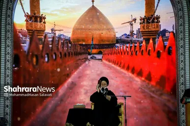 گزارش تصویری | مراسم احیای اولین شب قدر در حرم مطهر امام رضا (ع)