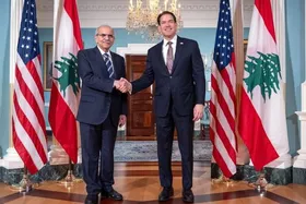 روبیو میزبان نخست&zwnj;وزیر لبنان در واشنگتن شد