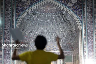 مراسم احیاء شب ۲۳ ماه رمضان در حرم مطهر رضوی