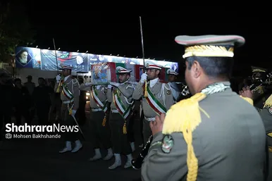 عکس‌های استقبال از پیکر شهید امیر عبداللهیان در مشهد (۳ خرداد ۱۴۰۳)