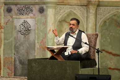 مراسم مناجات شب های ماه مبارک رمضان در حرم مطهر رضوی