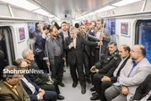 تست گرم فاز اول خط ۳ مترو مشهد انجام شد | تسهیل دسترسی زائران به حرم رضوی + فیلم