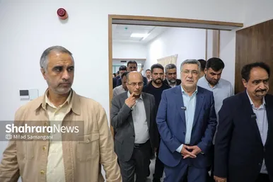 گزارش تصویری | افتتاح ۳۳ پروژه بهداشتی، درمانی، دانشجویی و فرهنگی با حضور وزیر بهداشت در خراسان رضوی