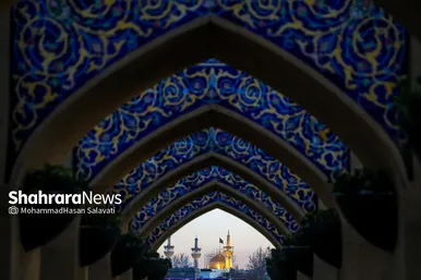 گزارش تصویری | بزرگ‌ترین سفره افطار جهان اسلام در جوار حرم مطهر امام‌رضا(ع)
