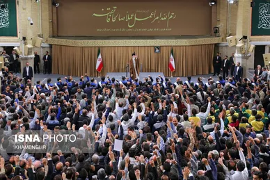 دیدار کارگران با رهبر معظم انقلاب