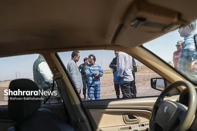 گزارش تصویری | بازسازی صحنه قتل در حوالی سالارآباد