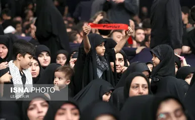 اولین شب مراسم عزاداری حضرت اباعبدالله‌الحسین(ع) در حسینیه امام‌خمینی(ره)