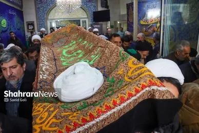 گزارش تصویری | آیین تشییع پیکر آیت‌الله «محمدهادی عبدخدایی»